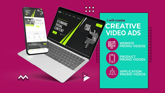 do website and app promo video ads or explainer