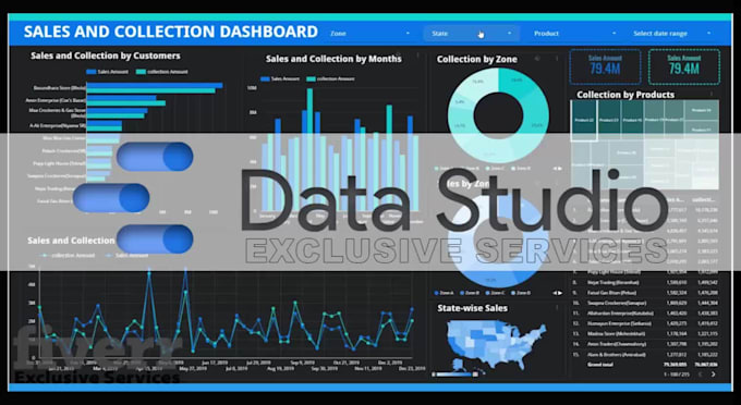 be your google data studio expert for dashboard and report