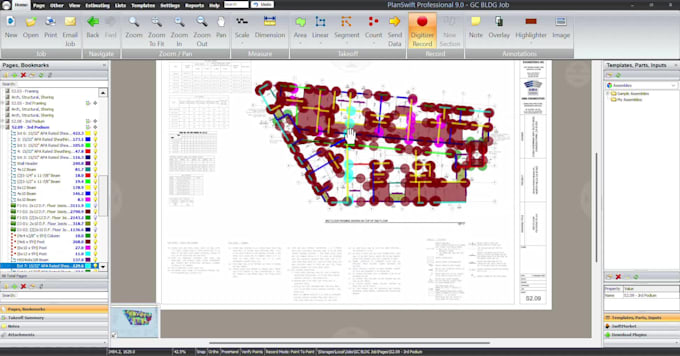 provide accurate construction cost estimation on planswift