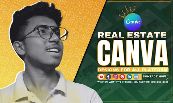 design editable canva real estate brochure design or canva templates for you