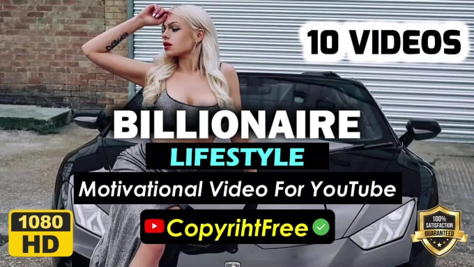 Create 10 Mins Luxury Lifestyle Motivational Video