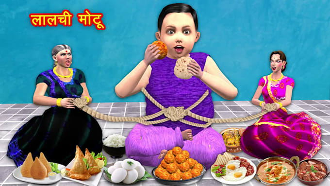 create engaging 3d animation stories moral stories bedtime stories hindi story