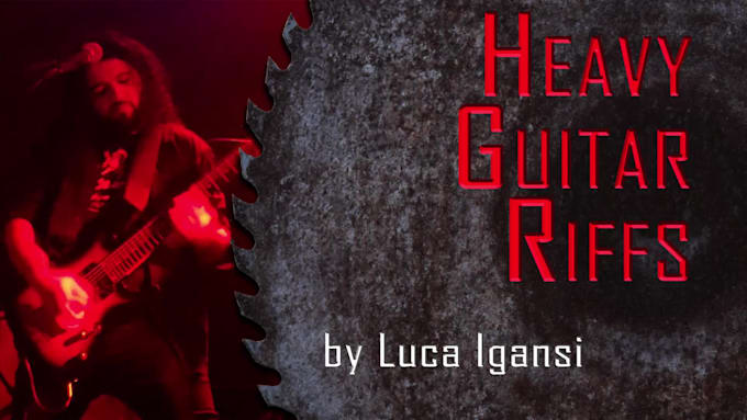 record a heavy guitar riff with 20 years of experience