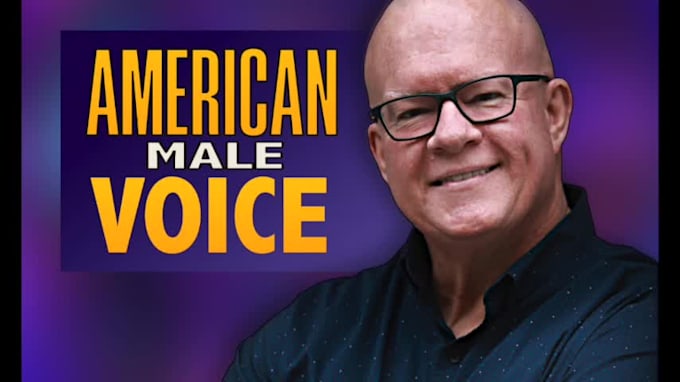 record a deep english american male voice over