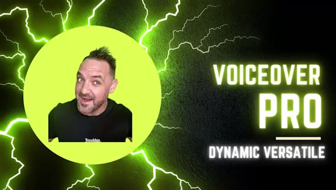 be your pro voice over artist