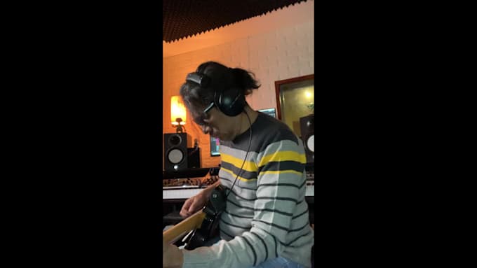 record ambient guitar music for commercial use