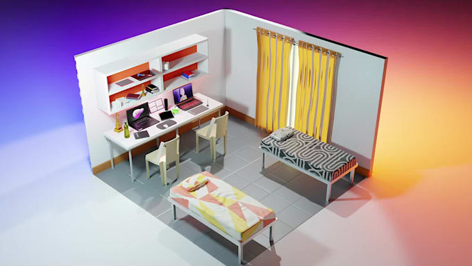 make a 3d video for your website