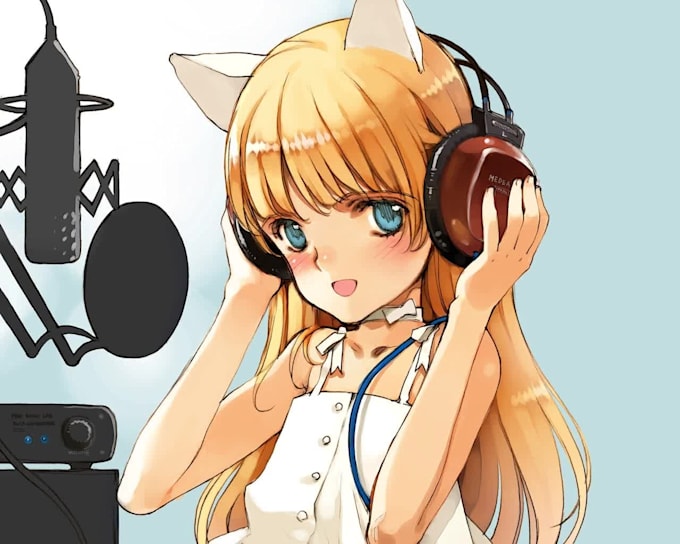 record anything in a loli anime voice