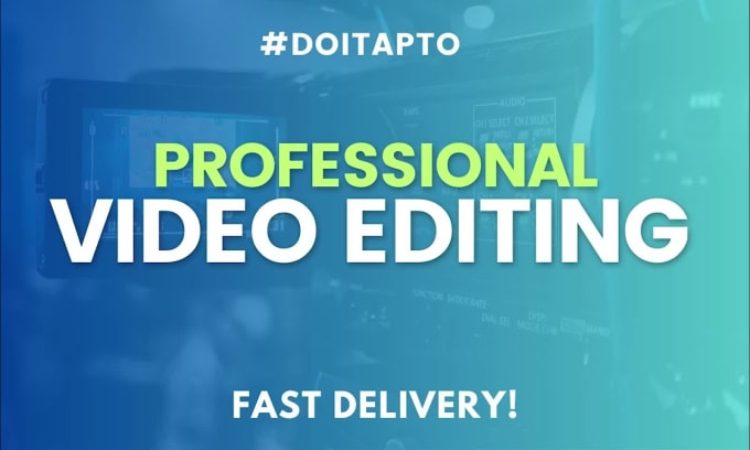 do elegant video editing and motion graphics design