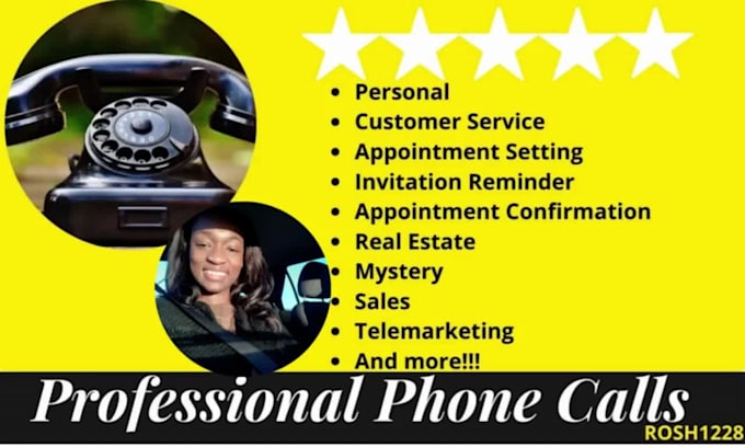 be your virtual receptionist and phone call agent for US and canada