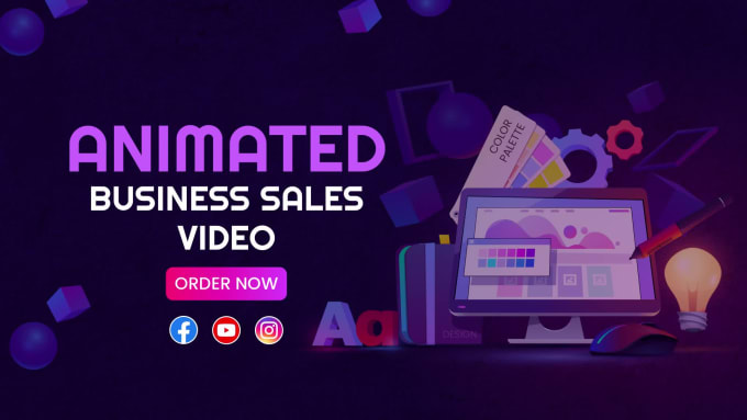 Create animated business sales video for marketing by Jaaxooo | Fiverr