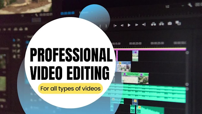 edit your raw footage into documentaries, films, corporate, weddings, promos etc