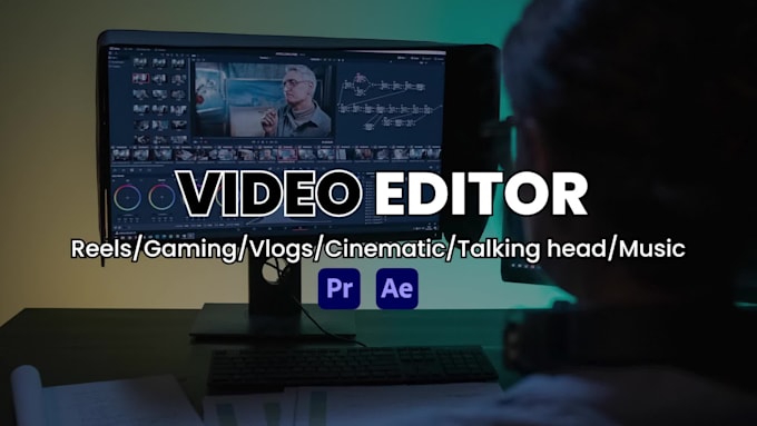 edit reels, tiktoks, vlogs, gaming videos professionally