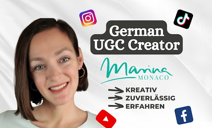 create ugc tiktok or reels in german