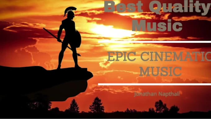 create cinematic and epic music for video, film and trailers