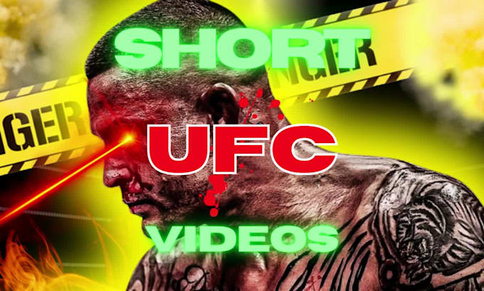 edit short ufc, martial arts and MMA videos for instagram, youtube and tiktok