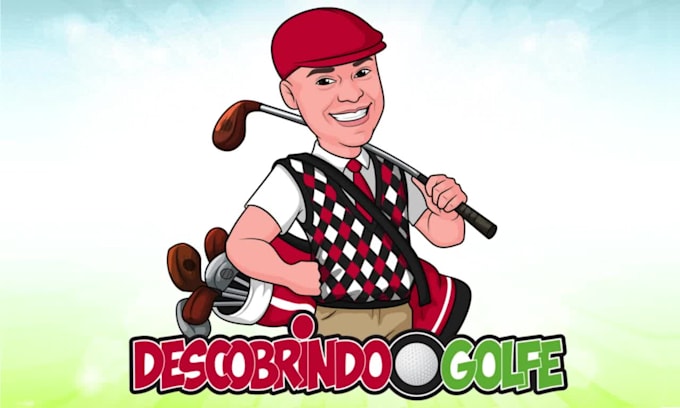 design animate character logo, cartoon portrait, avatar, caricature