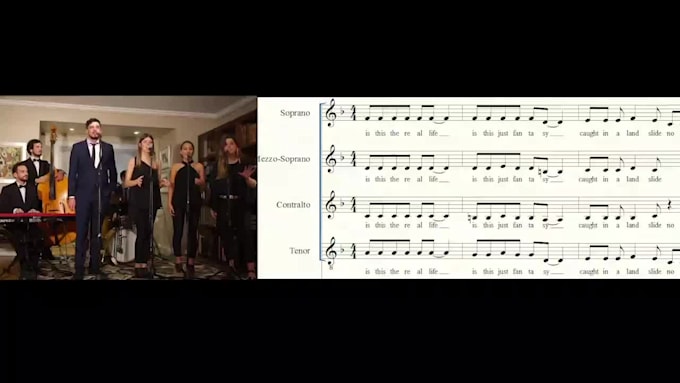 transcribe, arrange and compose music in any style