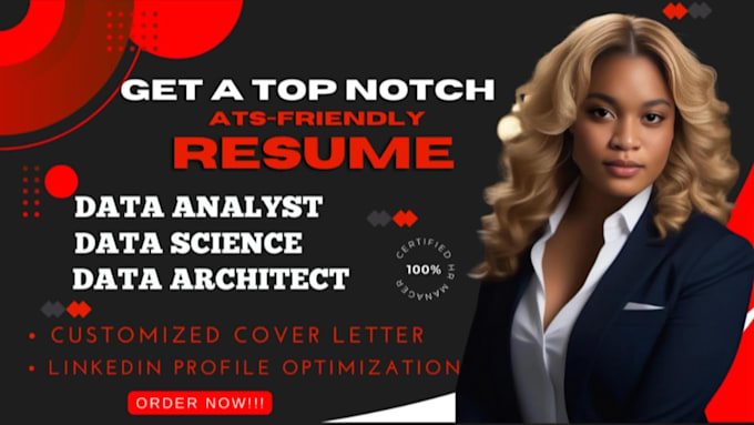 write, edit, revamp professional ats friendly data science, data analyst resume