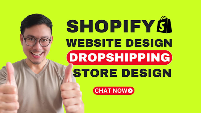 design and develop shopify dropshipping store