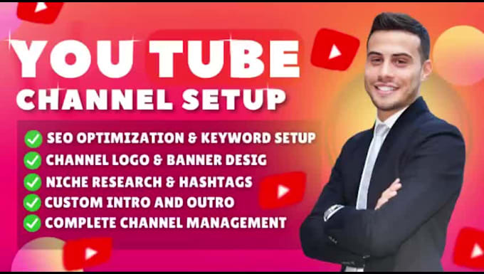 create and setup youtube channel professionally