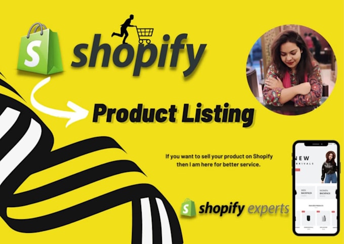 do professional shopify product listing