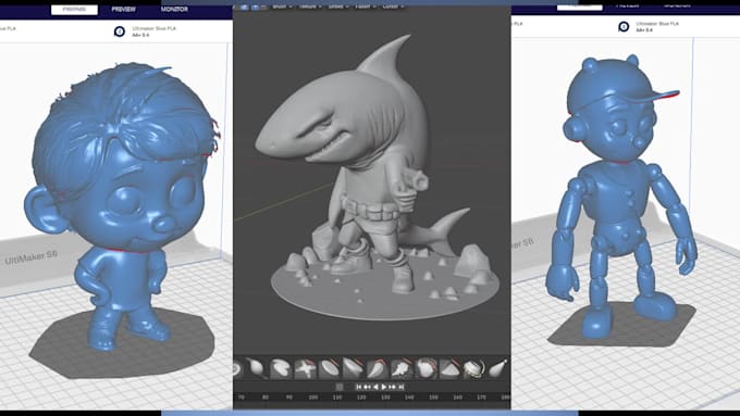 create printable 3d models from images or ideas