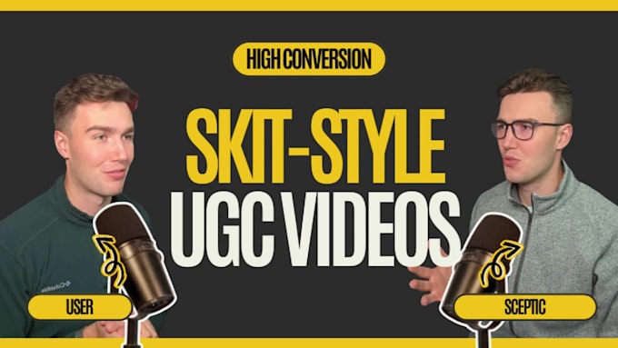 create skit style talking head ugc ads for your brand