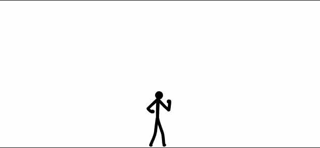 Stickman fight in 100 frames