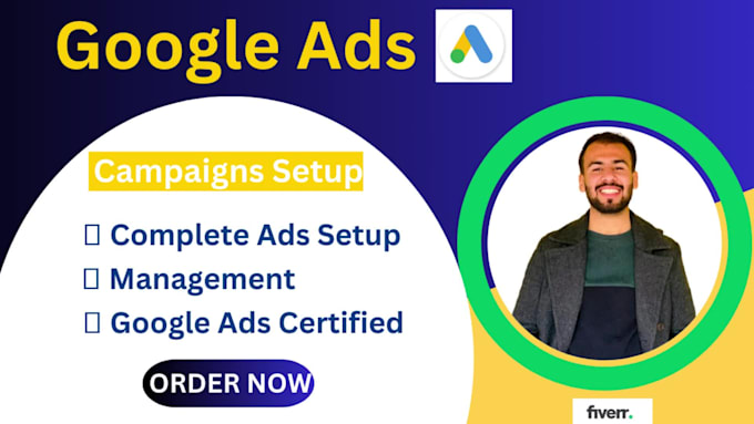 Setup and manage your google ads adwords ppc campaign by Ahsanfarman1 ...