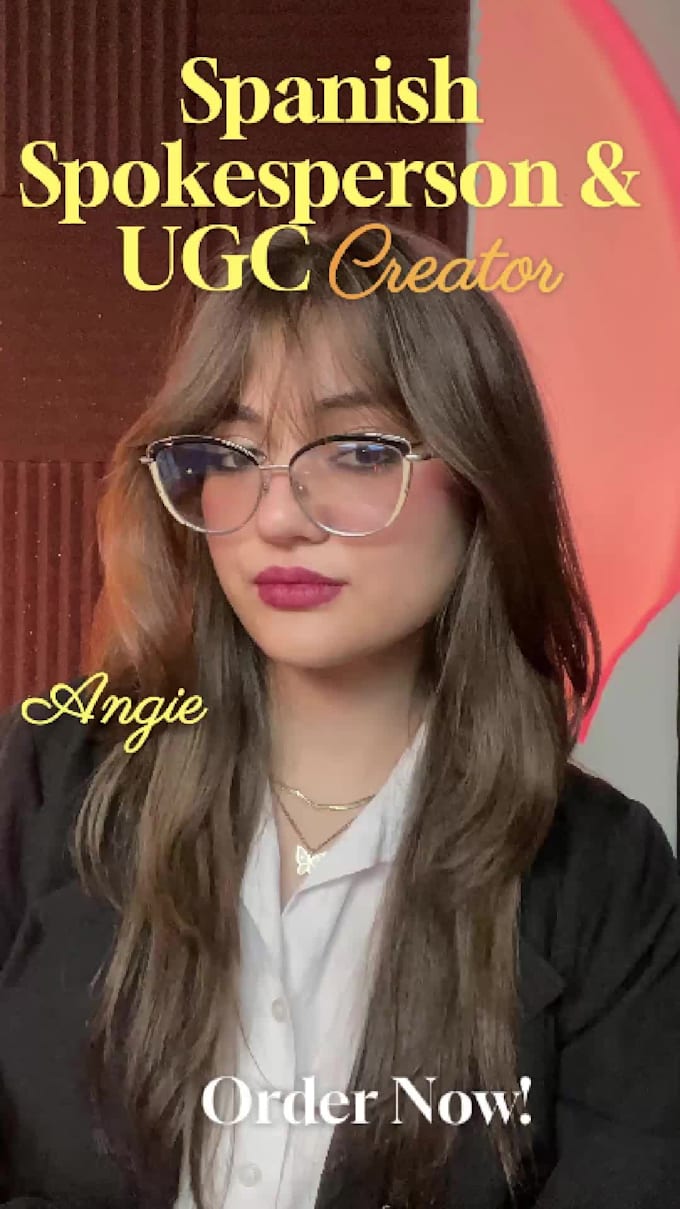 create spanish spokesperson videos