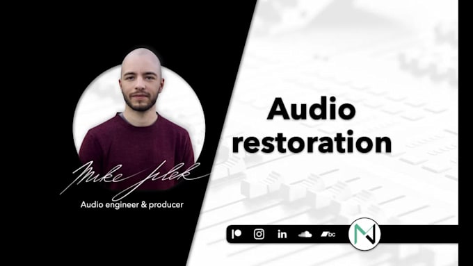 clean and repair edit your audio recording or video sound