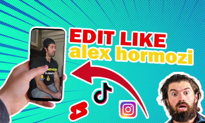 Edit Alex Hormozi Captions Style Shorts Reels Tiktok Captions By