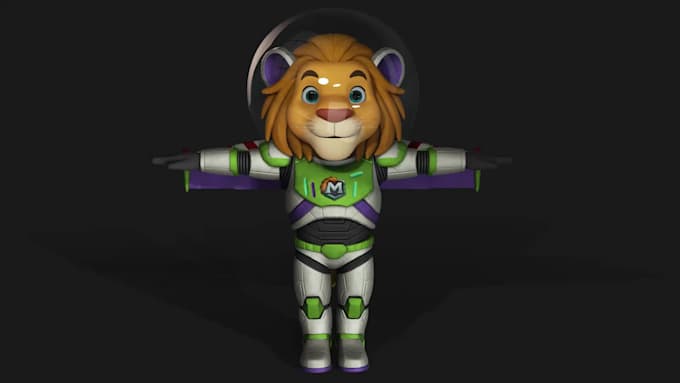create the best 3d characters and models for you