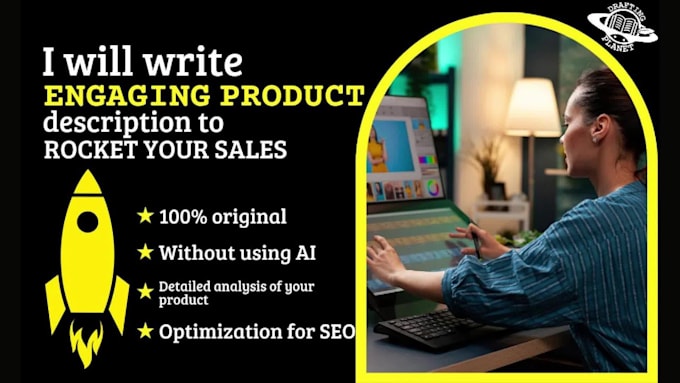 write engaging product descriptions that rocket your sales