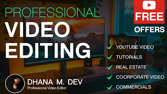 do stunning youtube video editing for vlogs, tutorials, travel and gaming