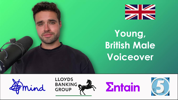 record your professional british male voiceover