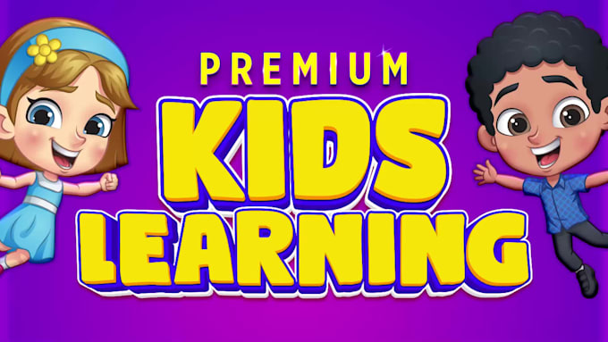 create 2d 3d kids animated videos for youtube channel