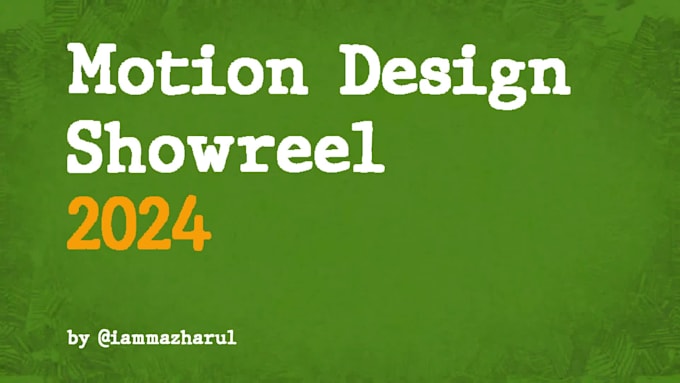 create motion graphics content in after effects