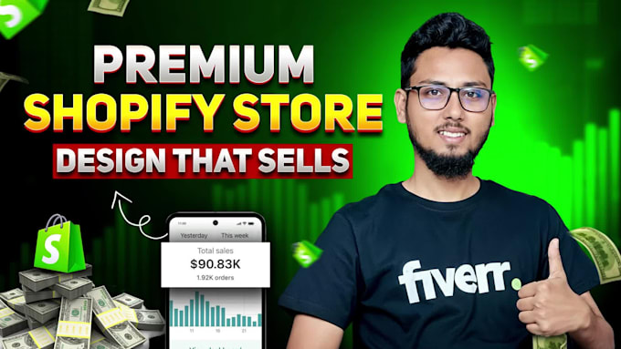 build shopify dropshipping store, shopify website design