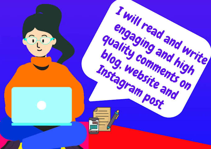 read post and write engaging comments