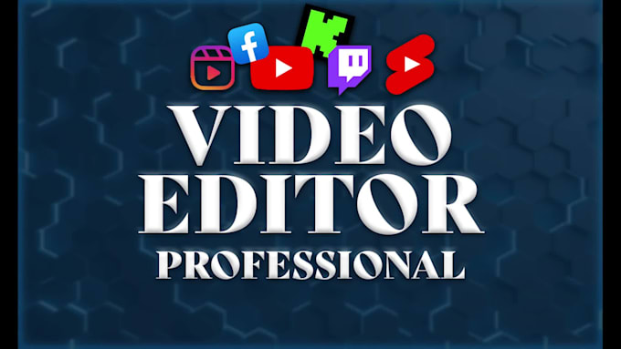 edit your video for gaming, social media, vlogs, or youtube