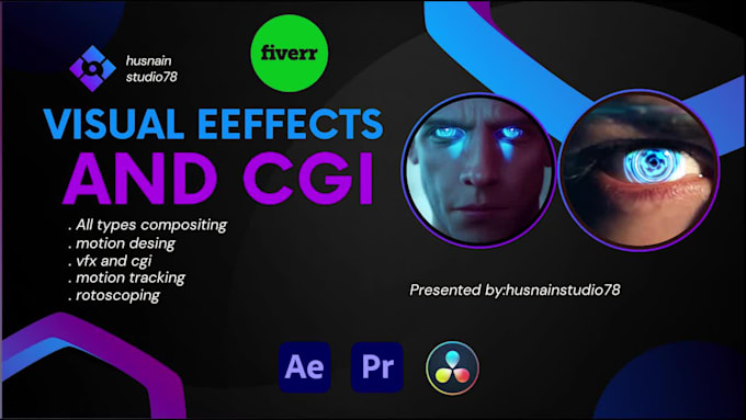 Do vfx, compositing, animation, clean up, background remover by ...