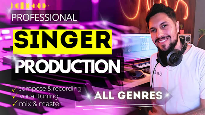 be your high quality male singer, bachata, salsa, pop