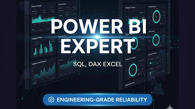 create power bi dashboards and interactive data reports