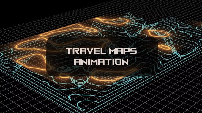 Create Any Travel Map Animation By Anakamalova | Fiverr