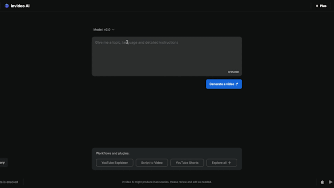 teach vsl marketing video production with invideo ai