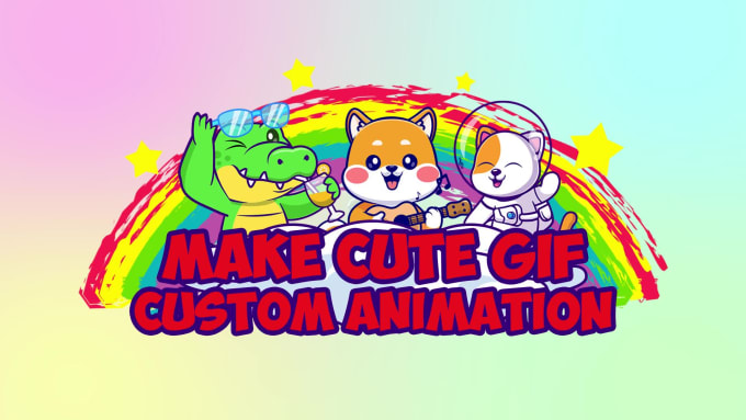 make cute gif custom animation