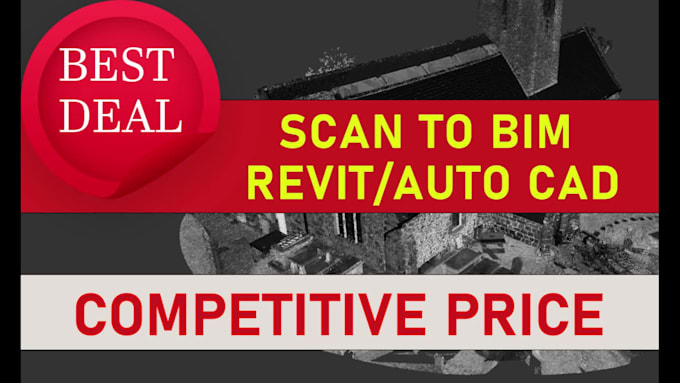 create a autocad or revit model from the point cloud scan