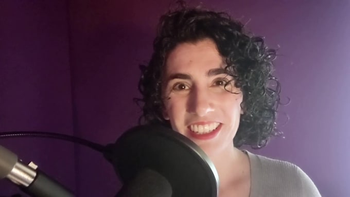 be your female american voice actor and voice over